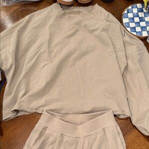 lululemon athletica Beige Sweater